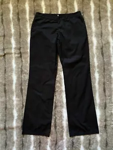 Neu mit Etikett James Perse gerade Hose schwarz 100 % Baumwolle Größe 2 Medium - Bild 1 von 4