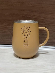 PEANUTS Snoopy Stainless Steel Mug 320ml Kitchenware Collectible Gift - Picture 1 of 4