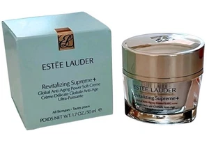 Crema suave revitalizante Supreme Global antienvejecimiento Estee Lauder 1,7 oz poder celular - Imagen 1 de 6