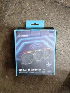 Lian Li UNI Fan TL 120 Wireless Triple Pack (Reverse Blade) 2.4 GHz NEW, SEALED - Picture 1 of 4