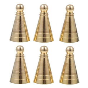  6 Stck. Räucherpresse Form - 1,18x1,63 Zoll Messing Kegelförmig Zum Selbermachen Werkzeug zum Basteln - Bild 1 von 12