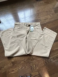 Carharrt Jeans Fr Brand New Size 34x30 Brown - Picture 1 of 2