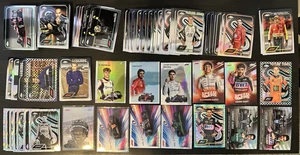 2024 Topps Chrome F1 - Lotto di 100+ schede-base-inserti-rifrattori - Foto 1 di 4
