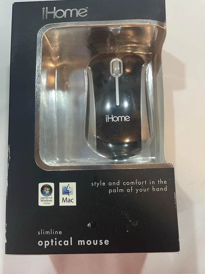 iHome IH-M108OB Slimline Optical Mouse - Image 1 of 4