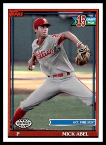 2021 Topps Pro Debut Mick Abel GCL Phillies #PD-165 - Picture 1 of 2