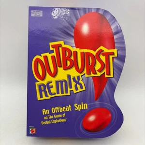 Outburst Remix Game 99% COMPLETE Mattel 2004 Verbal Expressions Word Party - Picture 1 of 8
