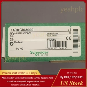 New In Box Schneider 140ACI03000 I/O Base Analog Input Module 140-ACI-03000 - Picture 1 of 7