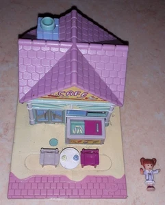 figurine Polly Pocket Bluebird Toys cafe 1993 - Picture 1 of 2