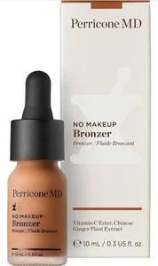 Perricone MD No Makeup Bronzer - W Vitamin C , Ginger Plant 10 ML 0.3 Oz NIB - Picture 1 of 7