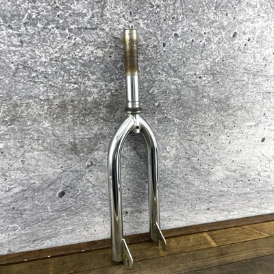 Vintage Robinson BMX Fork 1 1/8 Threadless 20 in 96 Chrome R Stamped Dropout GT - Image 1 of 4