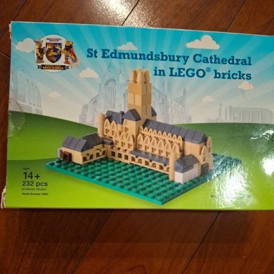 Rare St Edmundsbury Cathedral Lego Bright Bricks Set (Small) 1 of  500 made - Image 1 of 4
