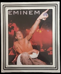 Eminem Live On Stage 1999 Framed Poster 12x10 "Funky" Vintage 90's Hip Hop Rap - Picture 1 of 4