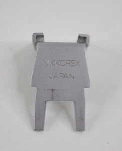 Nikon Nikkorex Accessory Shoe for Flash Adapter Silver Metal Made in Japan - Picture 1 of 4