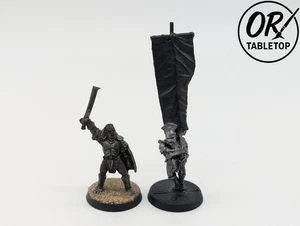 Uruk Hai Kommandoeinheit, Metall, Isengart, Herr der Ringe Tabletop, MESBG - Bild 1 von 2