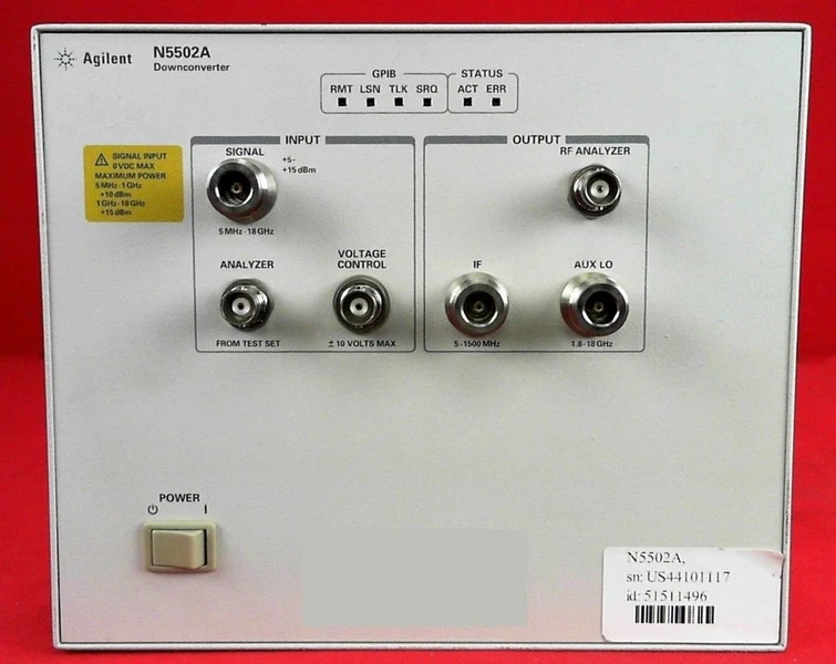 HP - Agilent - Keysight N5502A Microwave downconverter - Image 1 of 1