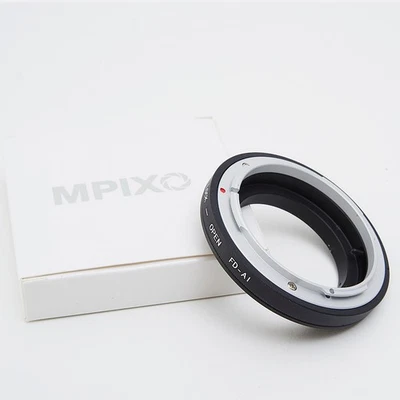 MPIXO CANON FD LENS To NIKON AI  MOUNT CAMERAS - LENS ADAPTER #AD846 - Image 1 of 3