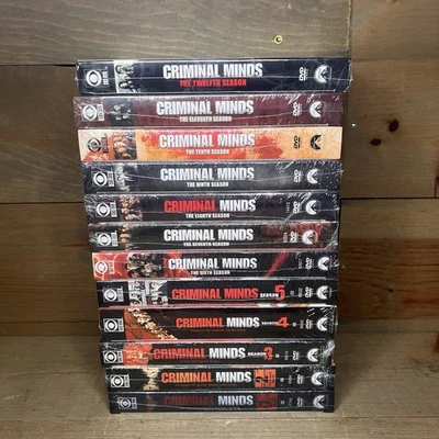 Criminal Minds Seasons 1-12 DVD Set Lot New Sealed Foto 1 de 4