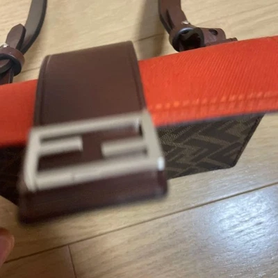 Fendi Baguette Convertible Pouch Canvas with Zucca FF Coated Canvas - Image 1 of 4