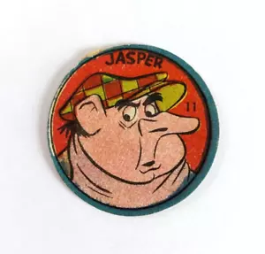 Tarjeta disco Figurita Starosta Disneylandia Cruella de Vil's Jasper Argentina 1962 - Imagen 1 de 4