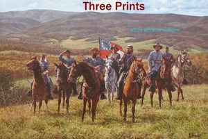 Bradley Schmehl - RECONNAISSANCE AT MCDOWELL - 3 Prints - S/N Civil War - Bild 1 von 1