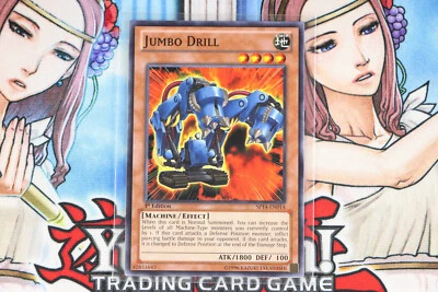 Yugioh Jumbo Drill SP14-EN014 1st Edition Common - Image 1 of 2