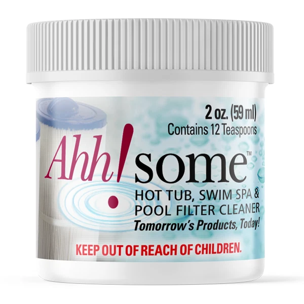 Ahh-Some Hot Tub Swim Spa & Pool FILTER Bio-Cleaner 2 oz Jar Ahhsome NEW - Image 1 of 1