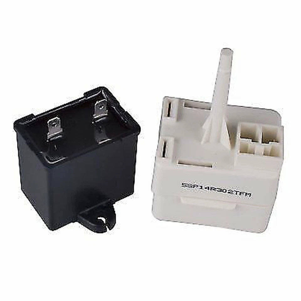 NEW AP5787784 REFRIGERATOR COMPRESSOR START RELAY OVERLOAD & CAPACITOR KIT - Image 1 of 1