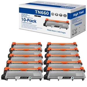 TN660 Toner Replacement for Brother DCP-L2540DW HL-L2360dn HL-L2380DW TN-630 10X - Picture 1 of 7