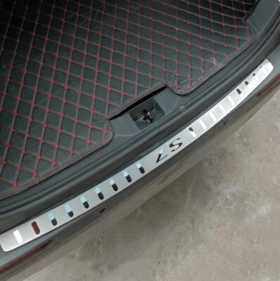 Rear Bumper Protector Door Sill Plate Cover For MG ZS 2017-2021 2022 2023 2024 - Image 1 of 4