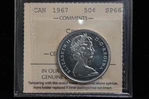 1967 Canada. 50 Cents. ICCS Graded SP-66. (XQG907) - Picture 1 of 2