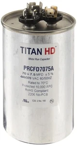 Titan Hd Prcfd7075a Motor Dual Run Cap,70/7.5 Mfd,440V,Round - Picture 1 of 1