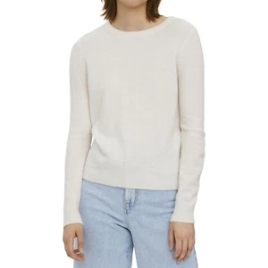 Vero Moda Women's O-Neck Wrap Sweater Birch L B4HP - Picture 1 of 3