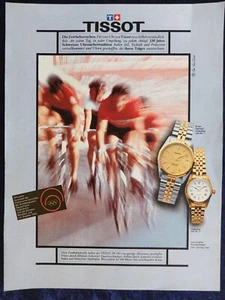 Tissot PR 100, bicolor, originale Werbung aus 1984 - Picture 1 of 1