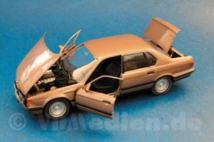 BMW 750i classic, bronze metallic, M 1:24 schabak 1620 model making car original packaging - Picture 1 of 1