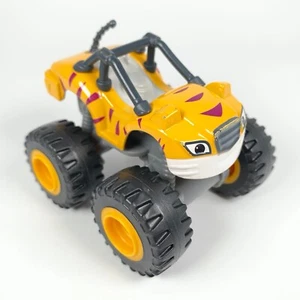 Blaze And The Monster Machines STRIPES 3" Diecast Yellow Tiger Truck Mattel 2014 - Bild 1 von 12