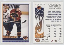 2003-04 Pacific Complete Red /99 Dany Heatley #16
