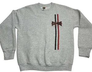 Felpa girocollo uomo Its All Downhill Snowboard Shop vintage grigia taglia M - Foto 1 di 10