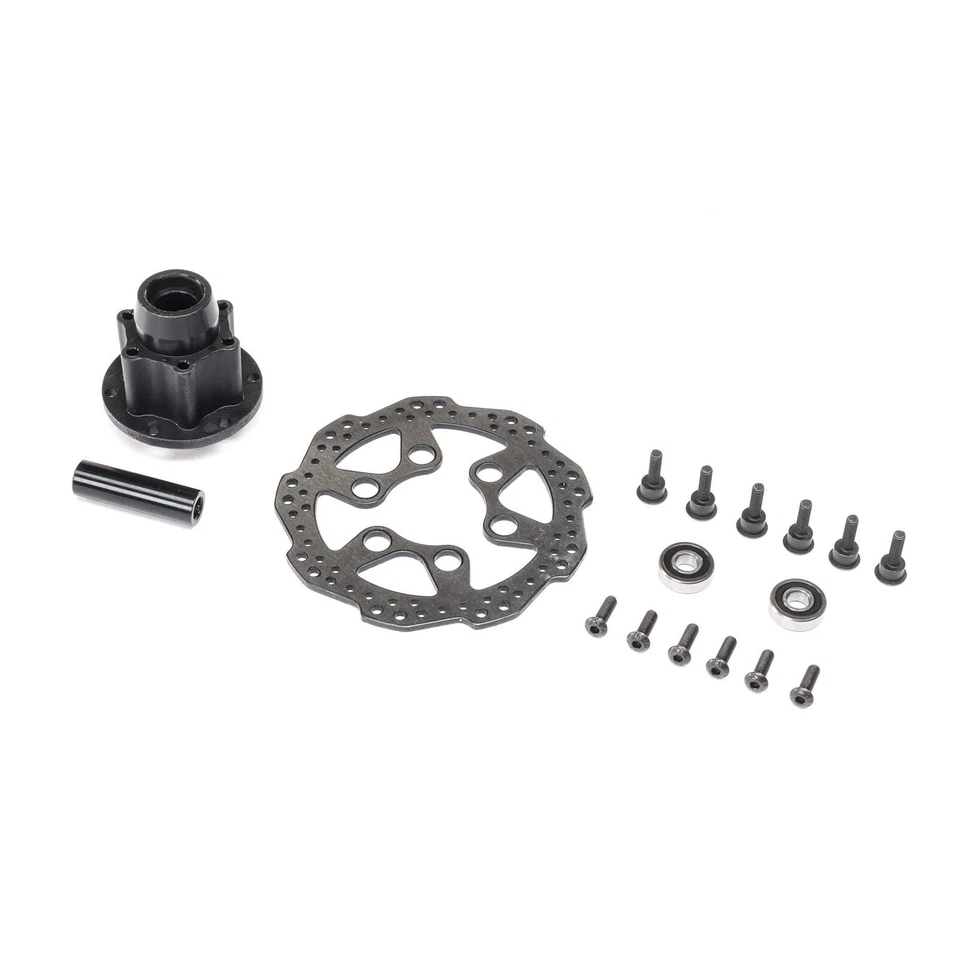 Losi Promoto-MX Motorcycle Complete Front Hub Assembly LOS262013 PM-MX - Image 1 of 1