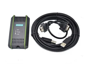 Cable de programación 6ES7972-0CB20-0XA0 para adaptador S7-200/300/400 PROFIBUS/MPI/PPI - Imagen 1 de 8