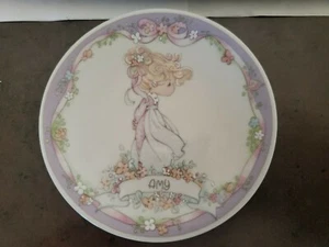 Amy Mini Porceline Name Deco Plate - Picture 1 of 3