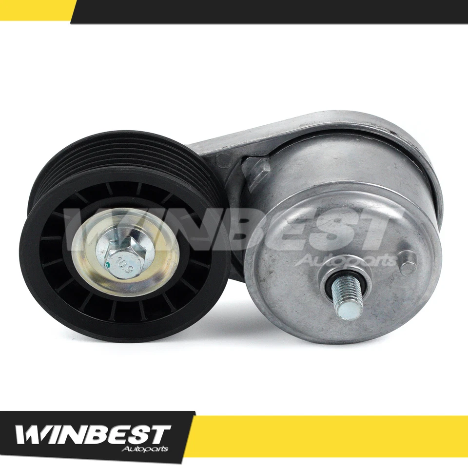 Conjunto de tensor de correa Serpentine para Chevrolet Silverado Express GMC Sierra Foto 1 de 4