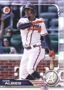 2019 Bowman #96 Ozzie Albies - Picture 1 of 2