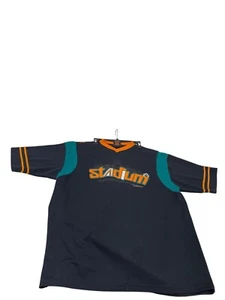 Akademiks Stadium 9 Men’s Black Green Jersey Shirt Size XXL SKU 8492 - Picture 1 of 18