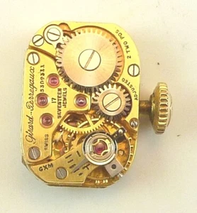 Vintage Girard - Perregaux LDS Mechanical Wristwatch Movement - Parts  Repair - Picture 1 of 5
