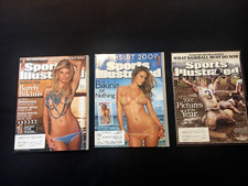 Lot Of 3 Sports Illustrated Magazines Swimsuit 08;09 year in pictures 2007