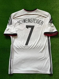 Bastian Schweinsteiger #7 Jersey Germany Football Shirt Adidas L Trikot 2014 - Picture 1 of 5