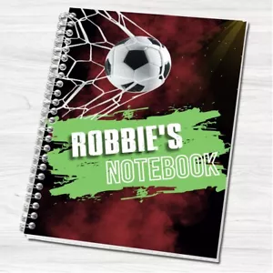 Blocco note notebook A5 rilegato a filo calcio notebook personalizzato rete calcio NB52 - Foto 1 di 3