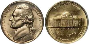 1957-D Jefferson Nickel CINCO pasos completos ANACS MS67 5FS FS guía Top Pop = $2,875 - Imagen 1 de 7