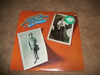 Merle Haggard A Tribute To The Best Damn Fiddler In The World LP  SN16279 SEALED - Image 1 of 2