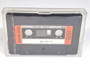 Maxell Alignment Tape UD121 Leere Audiokassette Band (versiegelt) Neu! - Bild 1 von 7